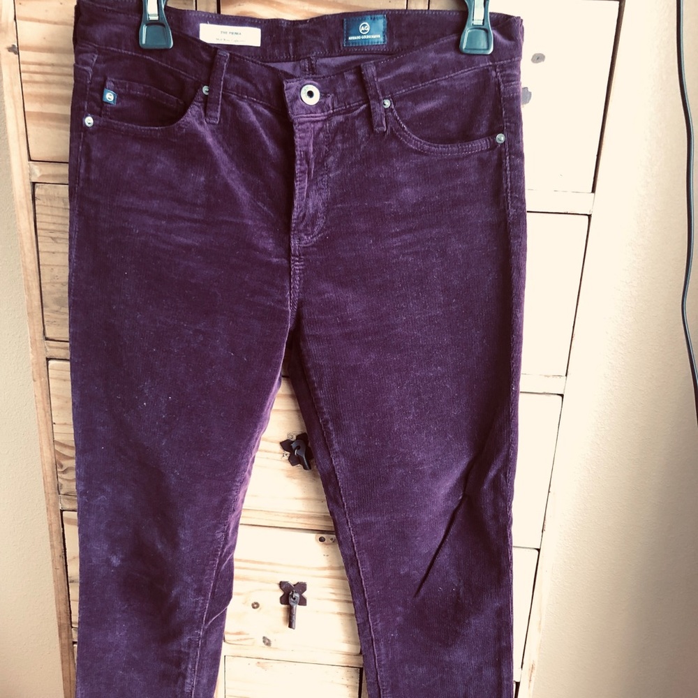AG Prima Velveteen Jeans EUC //Size 28 Super soft!